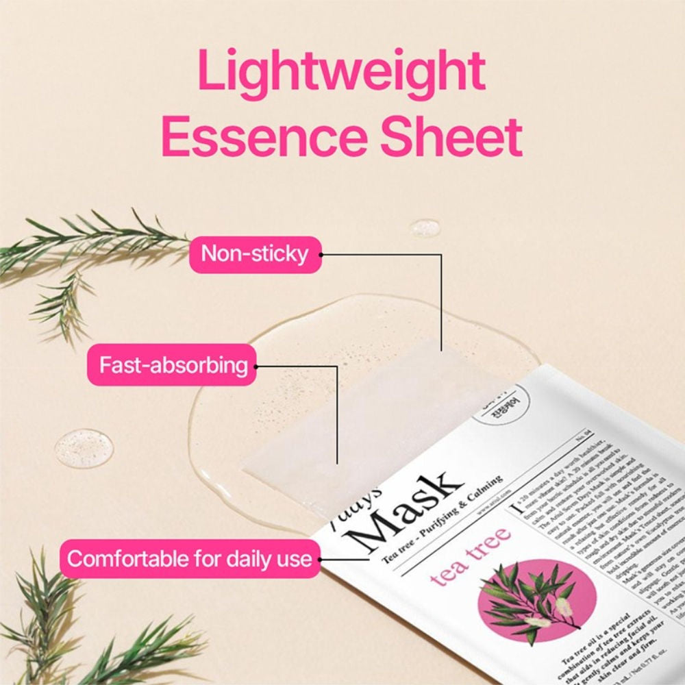 7days Mask - Tea Tree + M