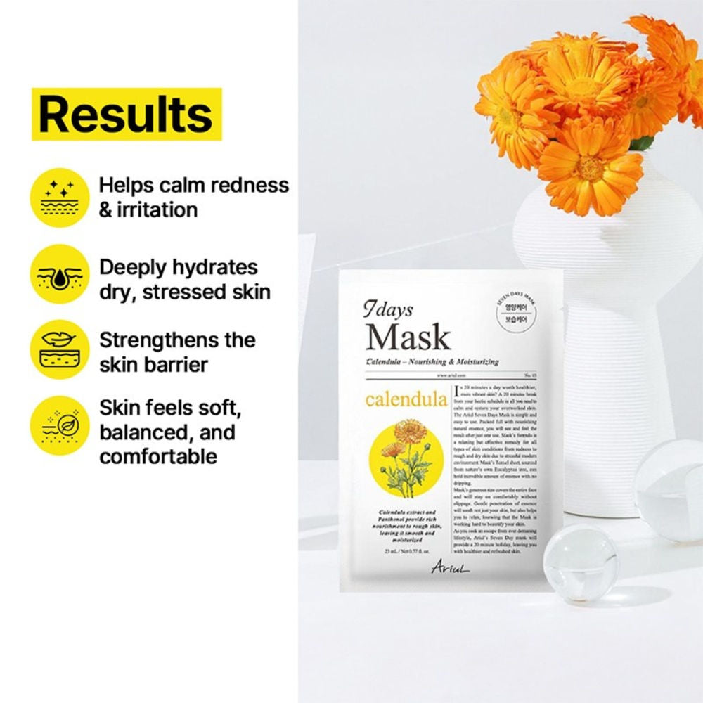 7days Mask - Calendula + P