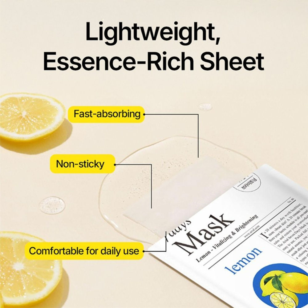 7days Mask - Lemon + C