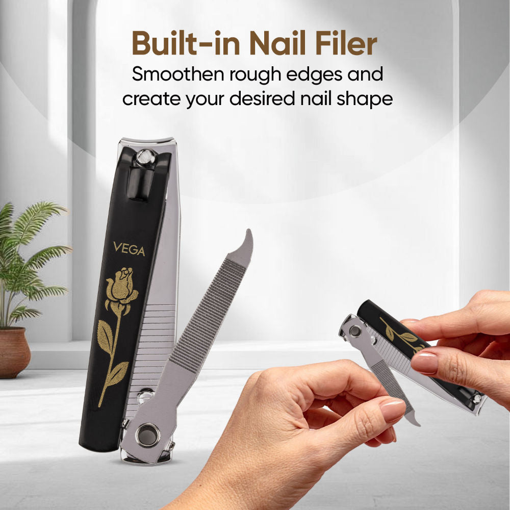 Large Nail Clipper (Black) (LNC-03)