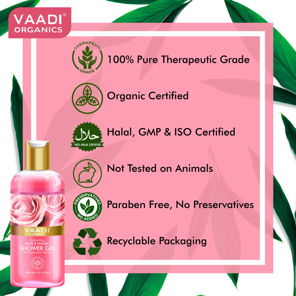 Enchanting Rose & Mogra Shower Gel
