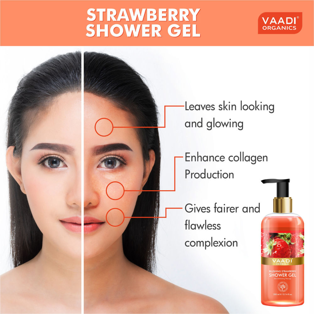 Blushing Strawberry Shower Gel