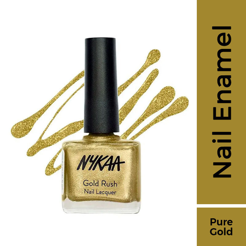Gold Rush Nail Lacquer - Flicker Gold 114