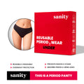 Leakproof and Reusable Period Panties - Size XXL