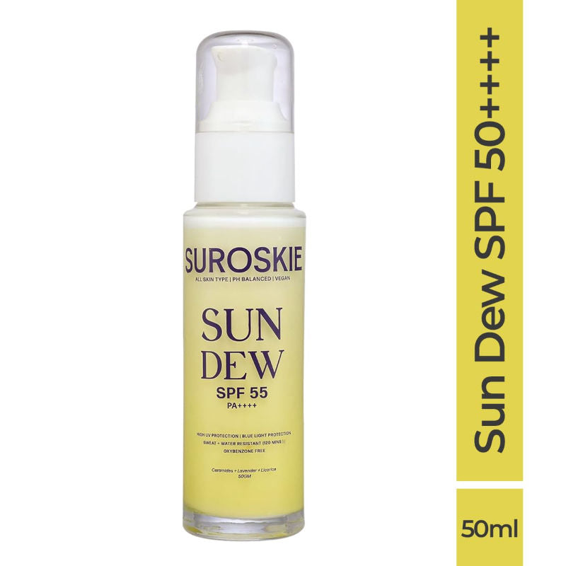 Sun Dew SPF 55 PA++++ Sunscreen for All Skin Types