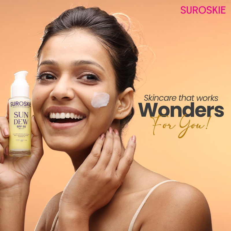 Sun Dew SPF 55 PA++++ Sunscreen for All Skin Types