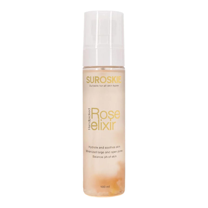 Rose Water Elixir Face Mist for Glowing & Hydrated Skin