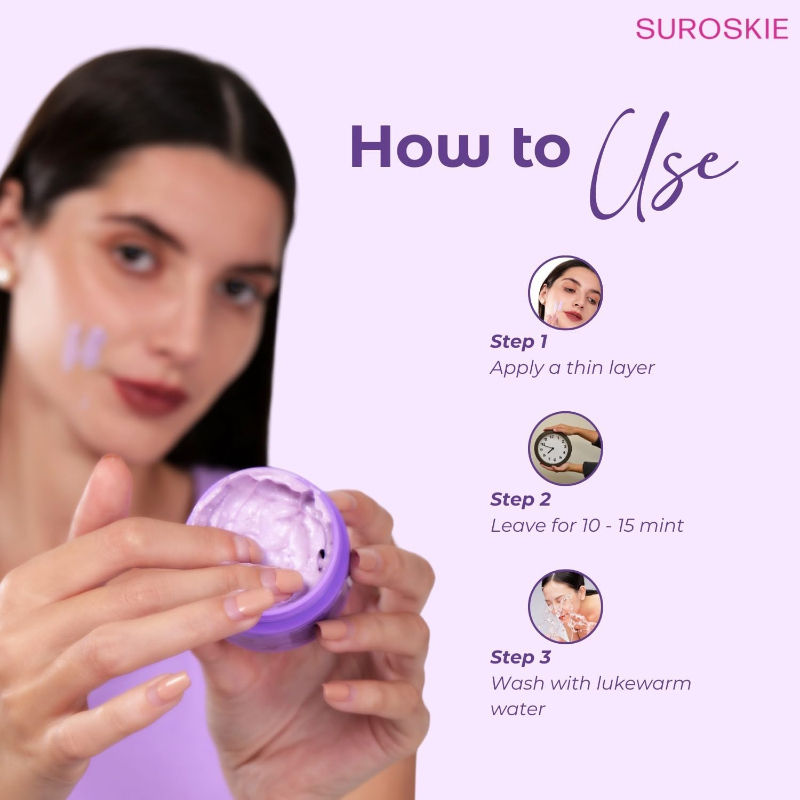 Glow & Go De-Tan Clay Mask For Tan Removal & Glowing Skin