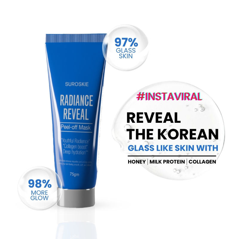 Radiance Reveal Peel Off Mask For Glow & Hydration