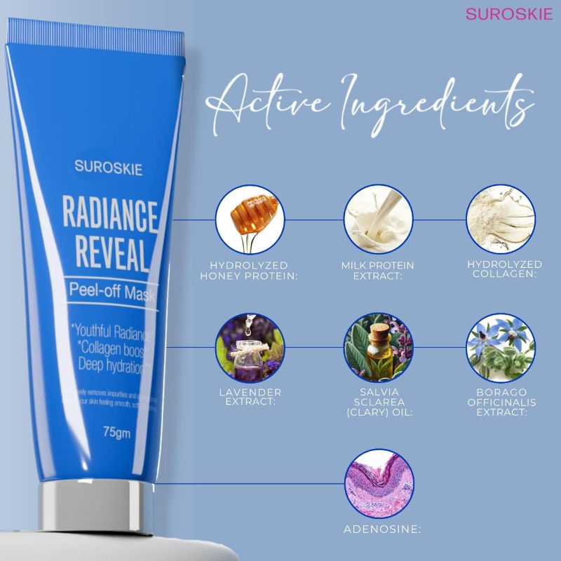 Radiance Reveal Peel Off Mask For Glow & Hydration