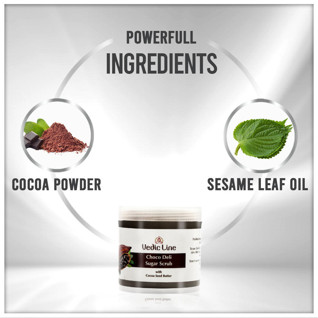 Choco Deli Sugar Scrub With Cocoa Seed Butter