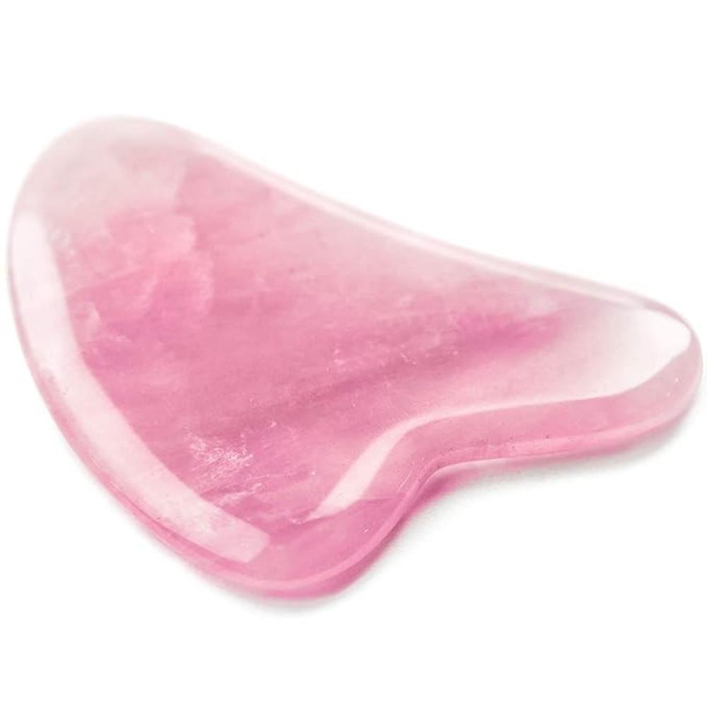 Rose Quartz Gua Sha Face Lifting & Skin Massage Beauty Tool