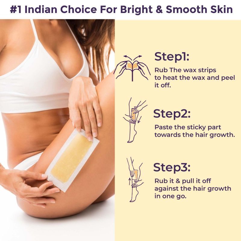 Detan Wax Strips, Effortlessly Removes Tan And Body Hair, Enjoy Smooth, Radiant Skin