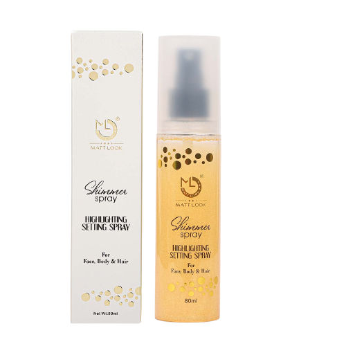 Shimmer Highlighting Setting Spray - Gold 001