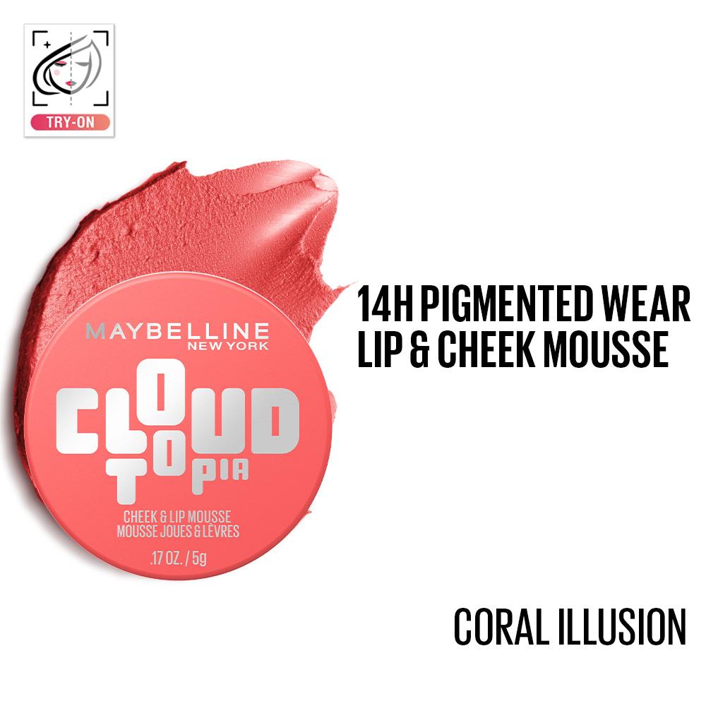 Cloudtopia Cheek & Lip Mousse Blush - Coral Illusion