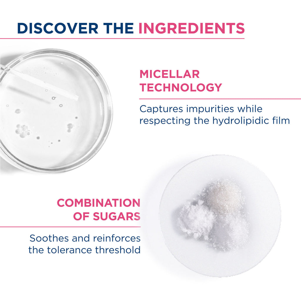Dermatological Micellar Water Sensibio H2O - Gently Removes Makeup Prevents Clogged Pores
