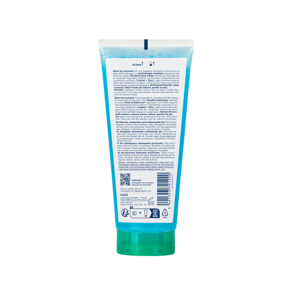 Cleanser - Sebium Gel Moussant - Acne Defence Cleanser For Oily Acne Prone Skin