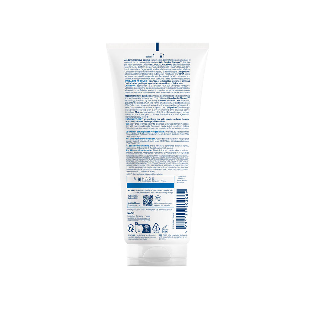 Anti-Itching Balm-Atoderm Intensive Baume-Ceramides & Canola Oil-Eczema Prone Skin