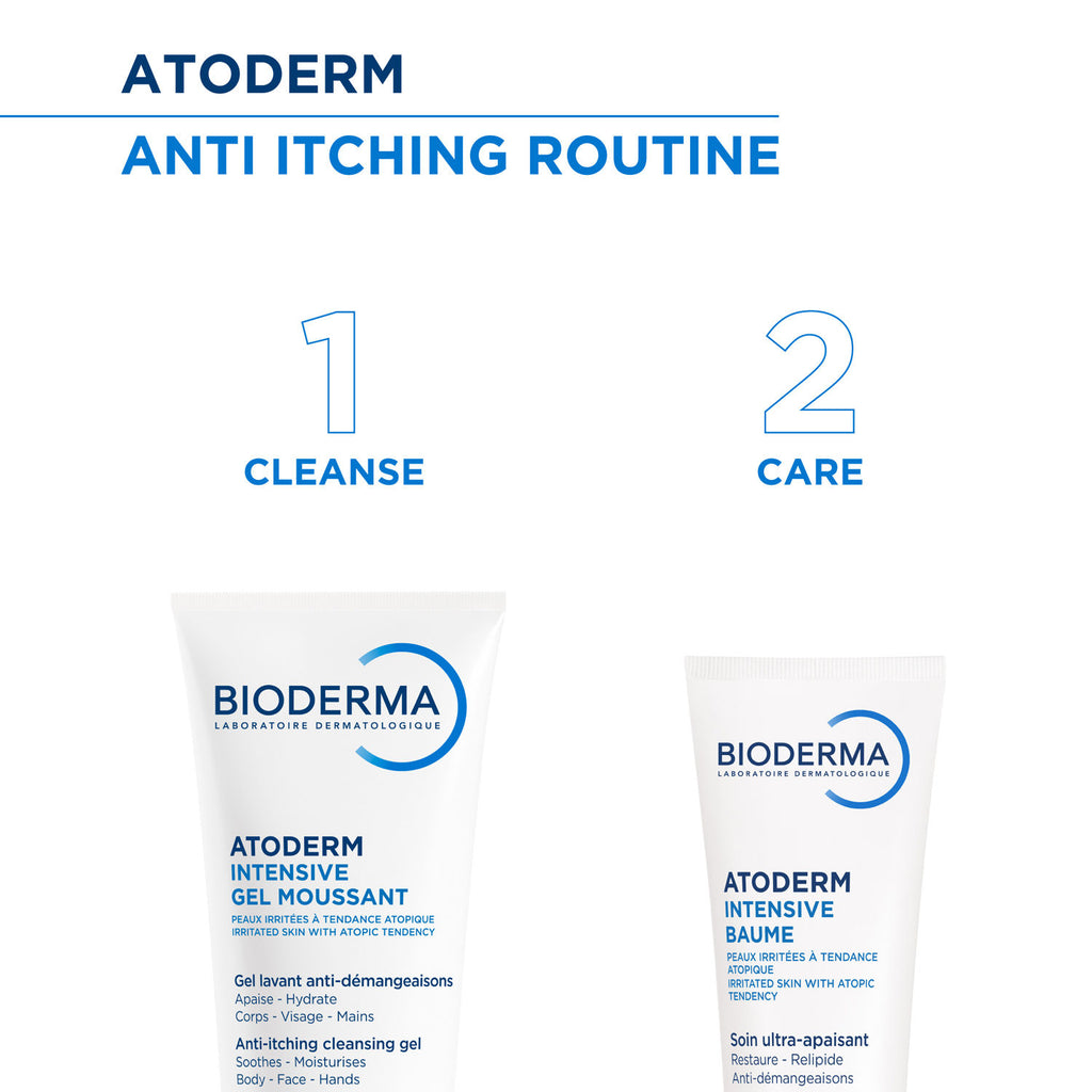 Ultra-Soothing Foaming Gel Atoderm Intensive Gel Moussant With Niacinamide
