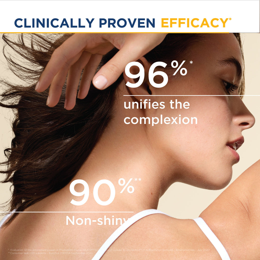 Photoderm Aquafluide Claire SPF 50+ PA+++ Tinted Sunscreen for All Skin Types|In Vivo Tested