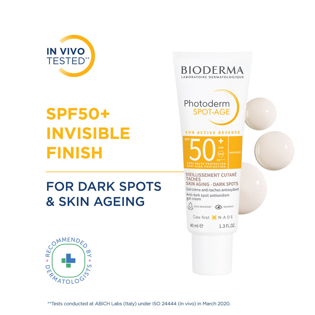 Photoderm Spot-Age SPF 50+ PA++++ Anti-Ageing Sunscreen for Dark Spots | In Vivo Tested
