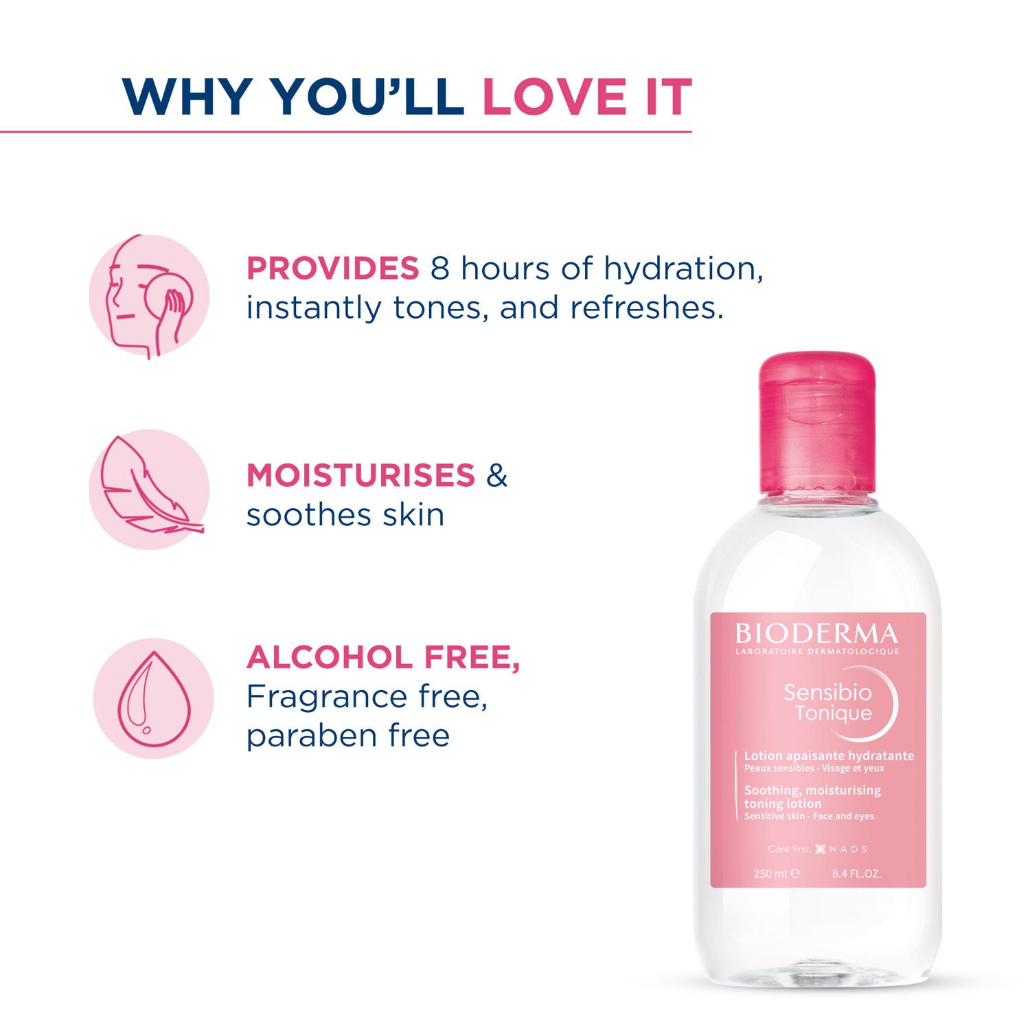 Sensibio Toner Tonique Soothing and Moisturising Toning Lotion