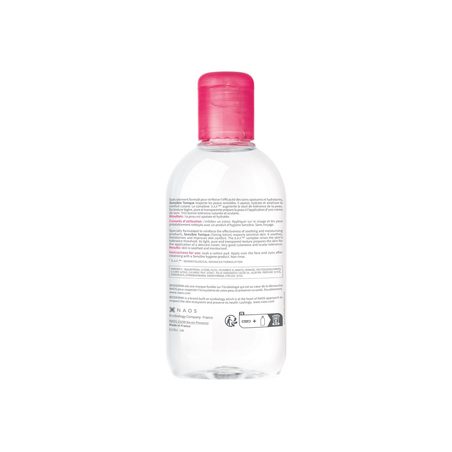 Sensibio Toner Tonique Soothing and Moisturising Toning Lotion