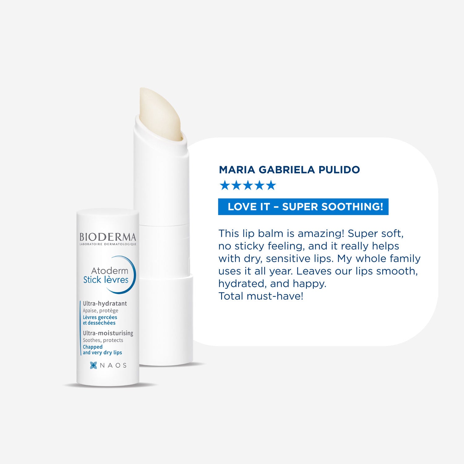 Atoderm Levres Ultra Hydrating Lip Balm