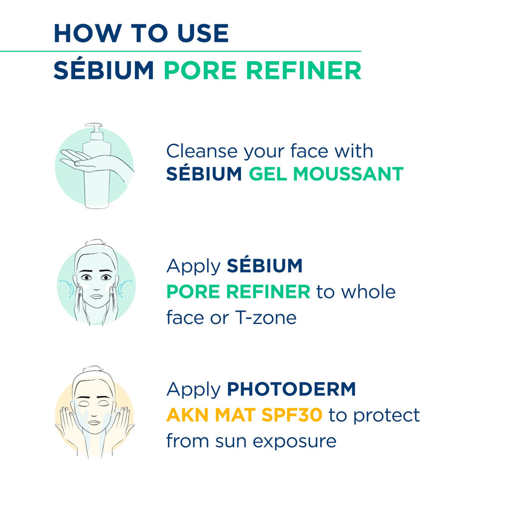 Pore Corrector Sebium With Salicylic Acid For Combination To Oily Skin