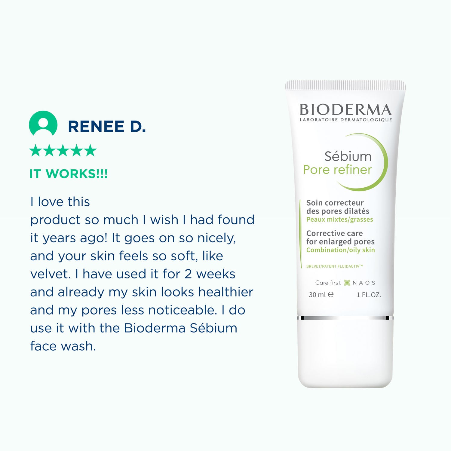 Pore Corrector Sebium With Salicylic Acid For Combination To Oily Skin