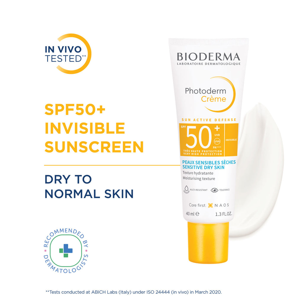 Photoderm Crème SPF 50+ PA++++ Hydrating Sunscreen for Normal to Dry Skin | In Vivo Tested