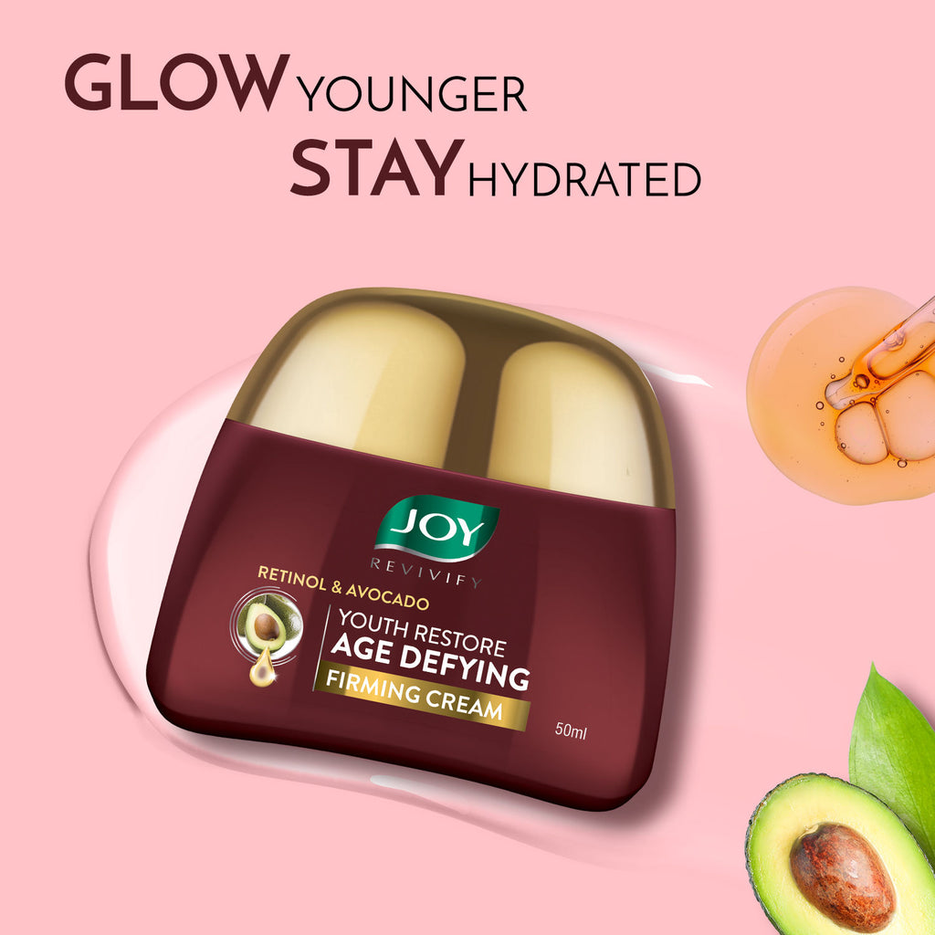 Retinol Night Cream with Ceramides & Avocado Anti Aging Face Cream for Women