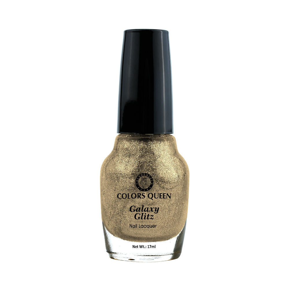 Galaxy Glitz Nail Paint - Shiny Rose