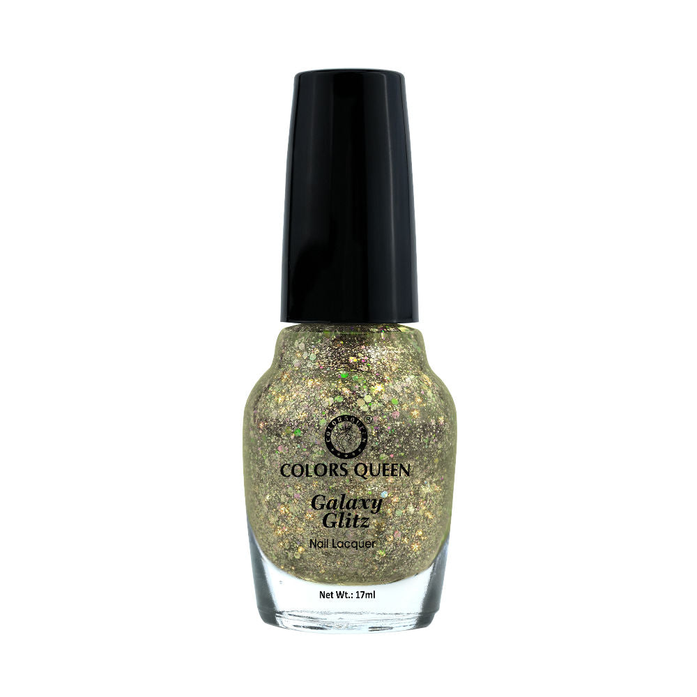 Galaxy Glitz Nail Paint - Fire Fly