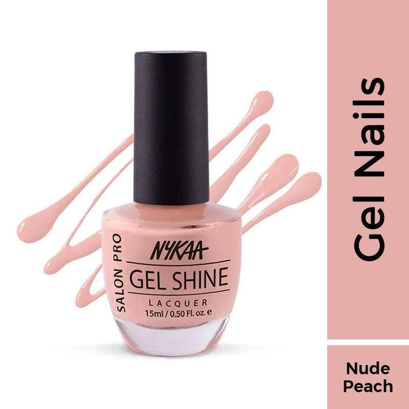 Nykaa Salon Pro Shine Gel Nail Polish - Florence Spritz 51 - California Dreams 223