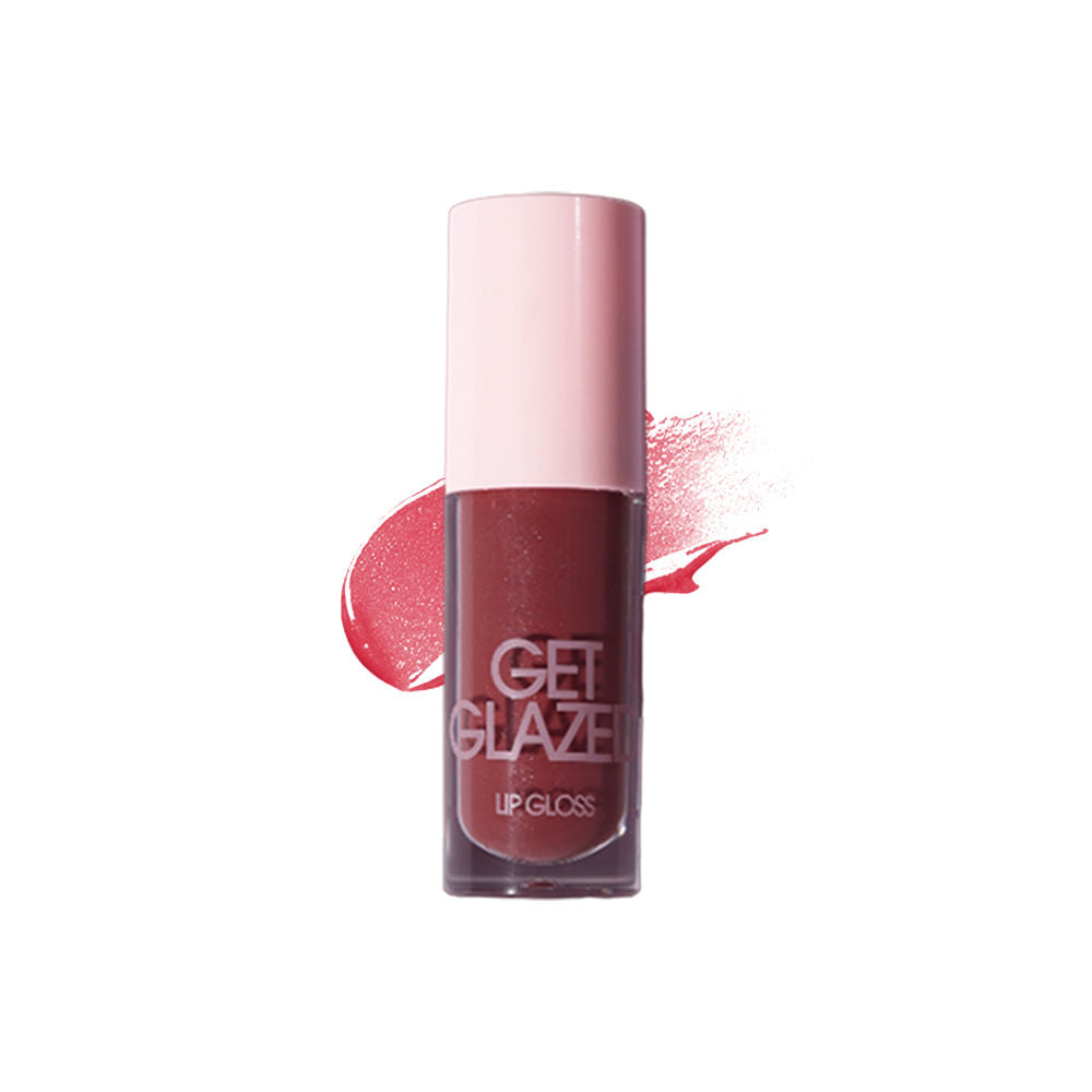 Lip Glaze High Shine and Pigment Lip Gloss Oil for Glossy and Fuller Lips - Strawberry Jam