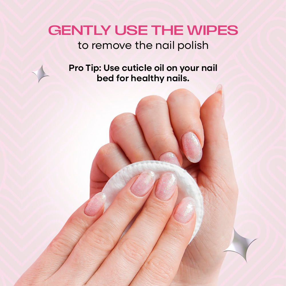 Nykaa Cosmetics Polish It Off Nail Paint Remover Wipes