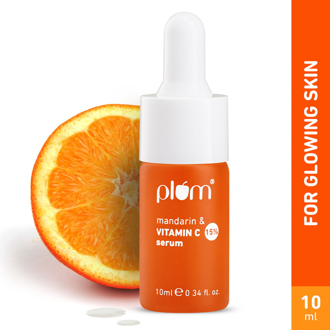 15% Vitamin C Glow Face Serum - Dermat Tested To Fight Dark Spots- Pigmentation & Dull Skin - 10ml