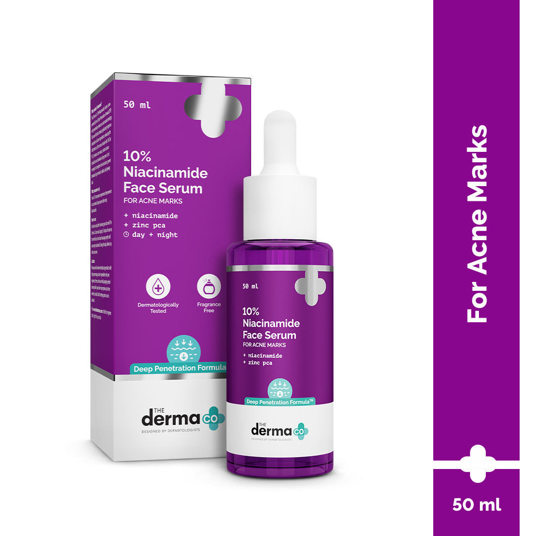 10% Niacinamide Face Serum For Acne Marks - 50ml