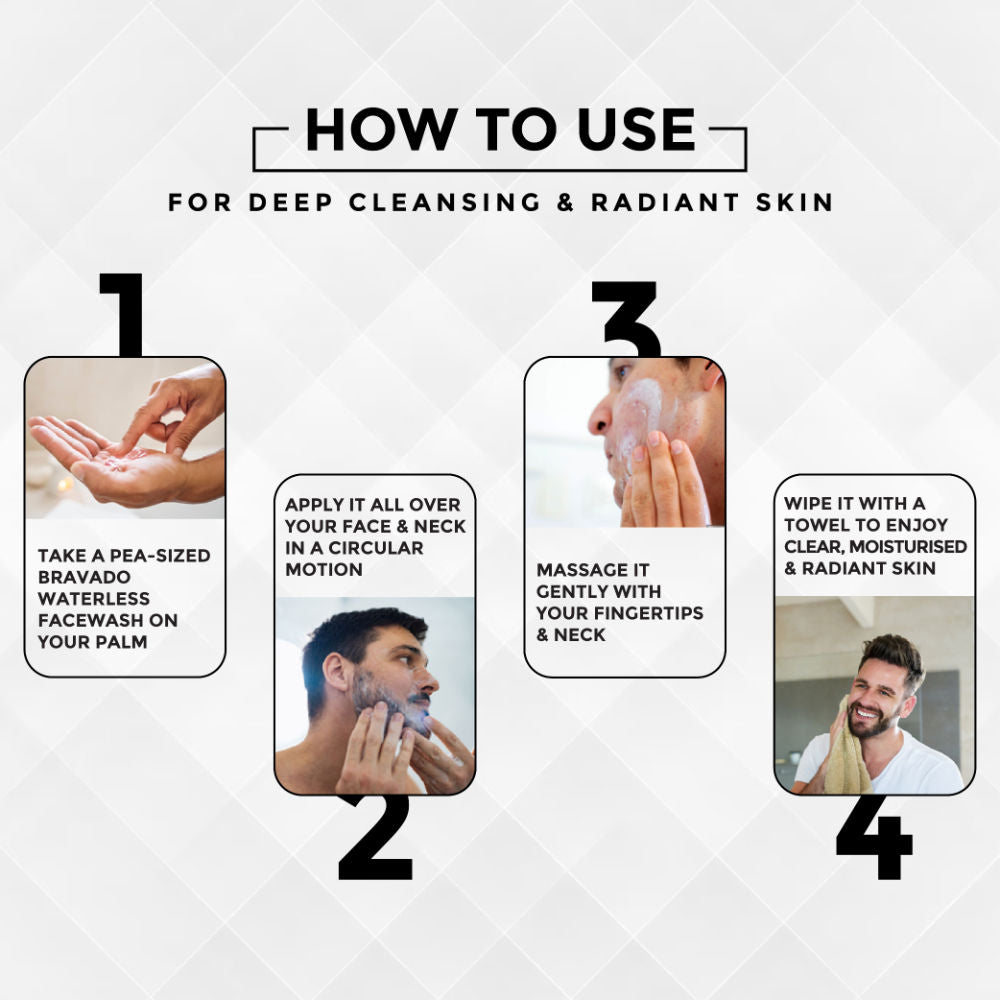 Sans-Qua Waterless Face Wash