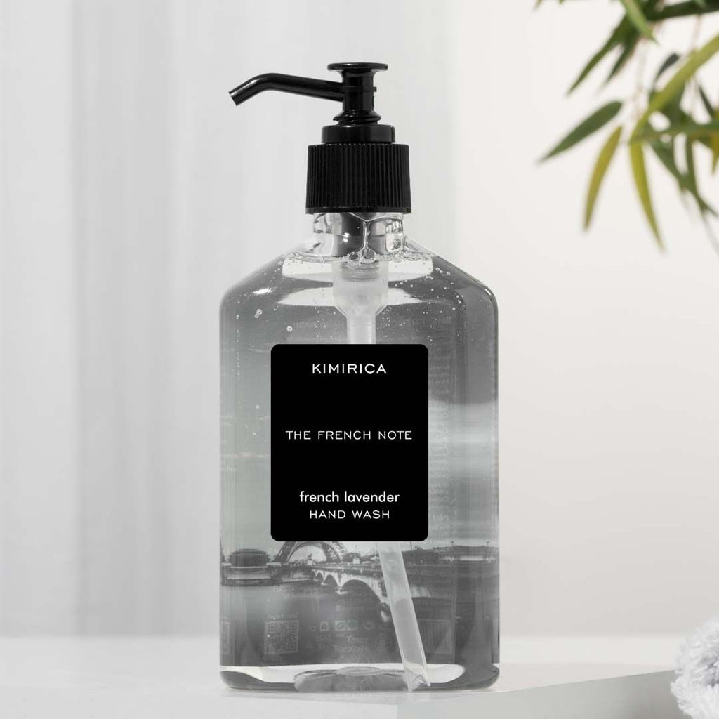 French Note with French Lavender Hand Wash