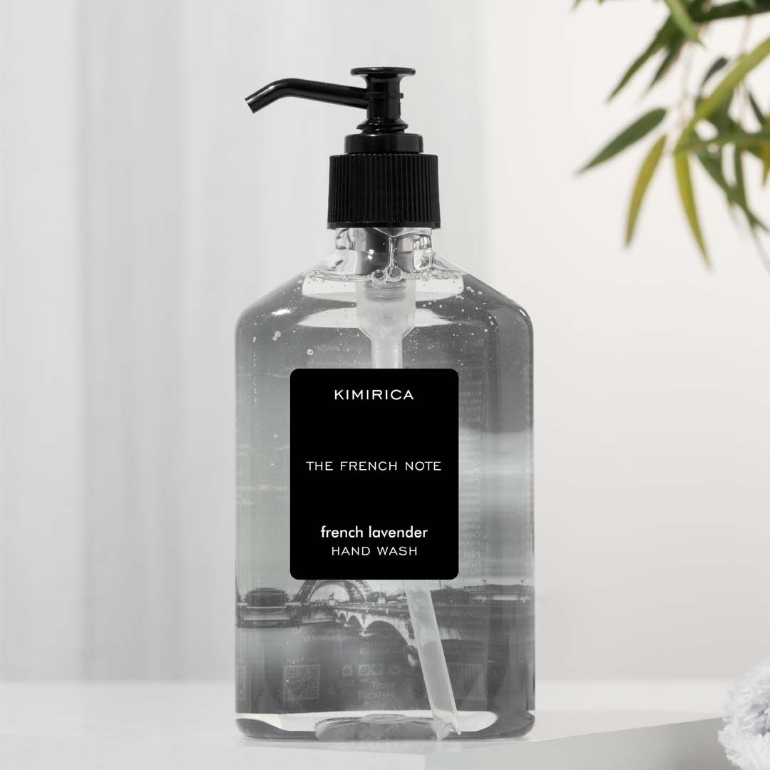 French Note with French Lavender Hand Wash