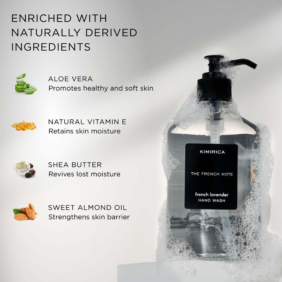 French Note with French Lavender Hand Wash