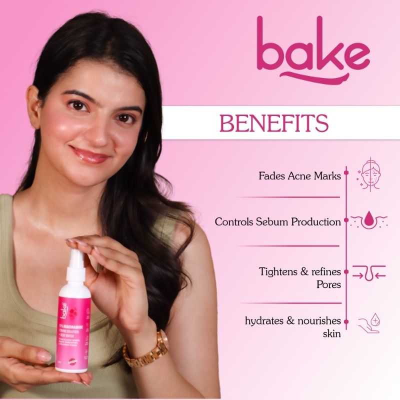 5% Niacinamide Toner For Targets Acne Marks, Oil Production & Enlarged Pores