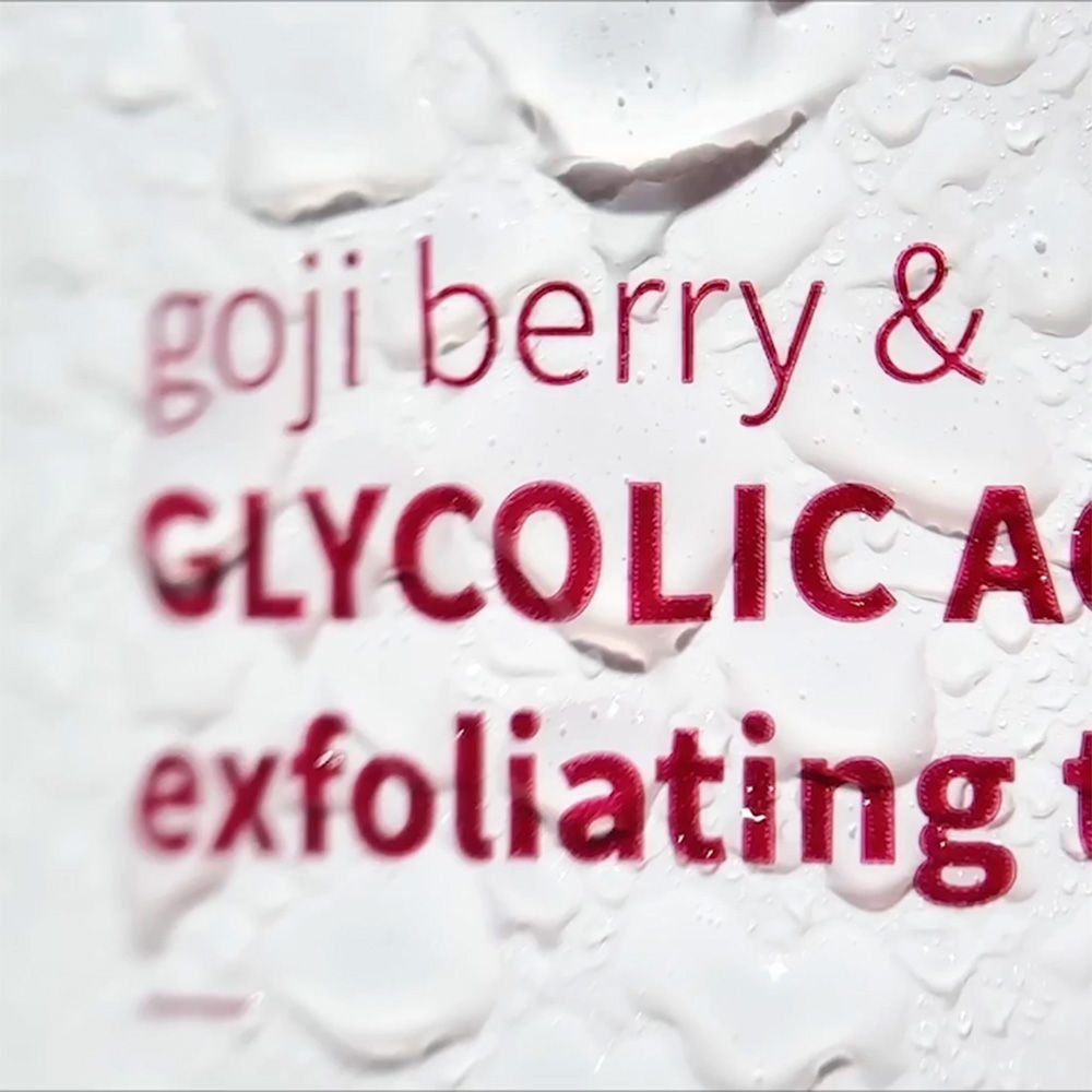5% Glycolic Acid & Goji Berry Exfoliating Toner for textured skin