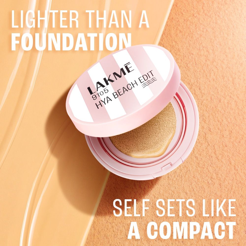 9to5 Hya Beach Edit Cushion Foundation, SPF 40, Hydrating Matte, C 100