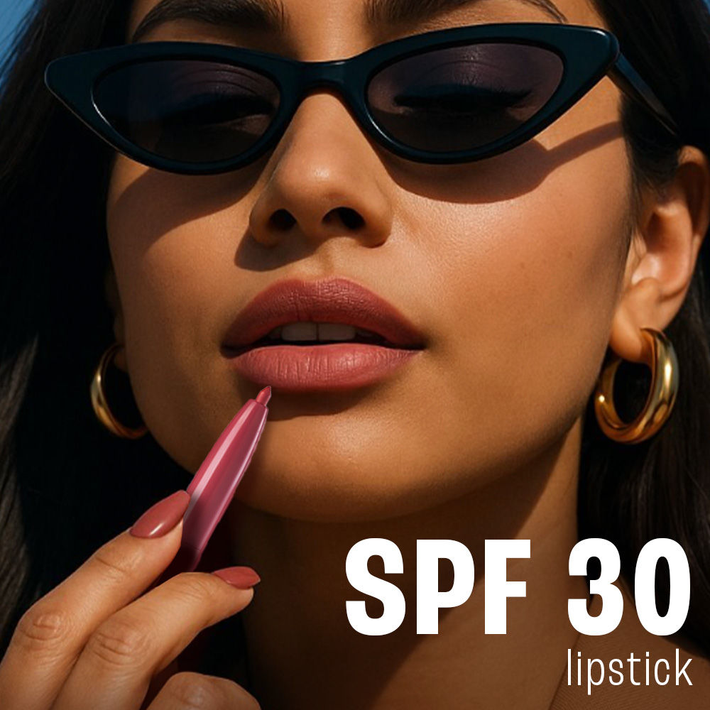 9to5 Hya Beach Edit, Lipstick + Liner Duo, SPF 30, Hydrating Matte