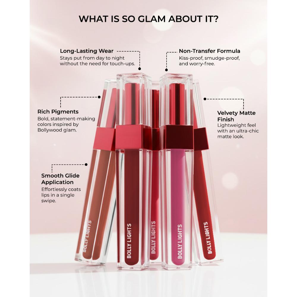 Bolly Lights Showbiz Matte Liquid Lipstick