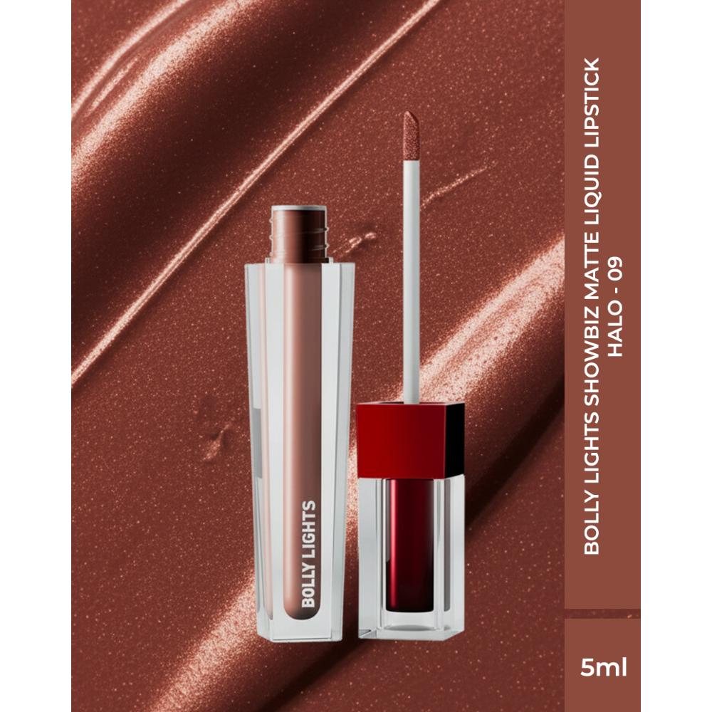 Bolly Lights Showbiz Matte Liquid Lipstick - Halo - 09