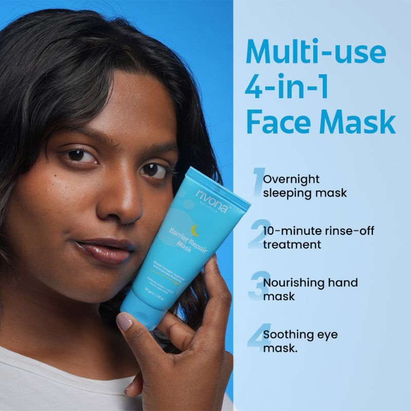 4-In-1 Barrier Repair & Hydrating Overnight Face Mask Deep Moisture & Skin Renewal